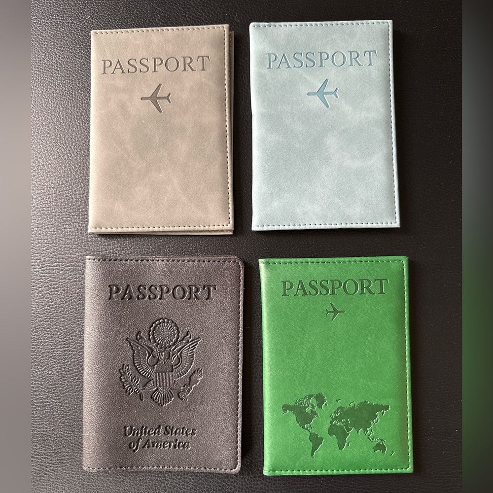 Passport Cover Holder Case (Set of 4)
